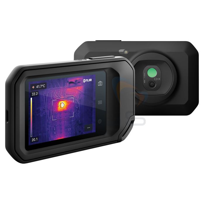 FLIR C3-X Compact Thermal Imaging Camera Front & Back